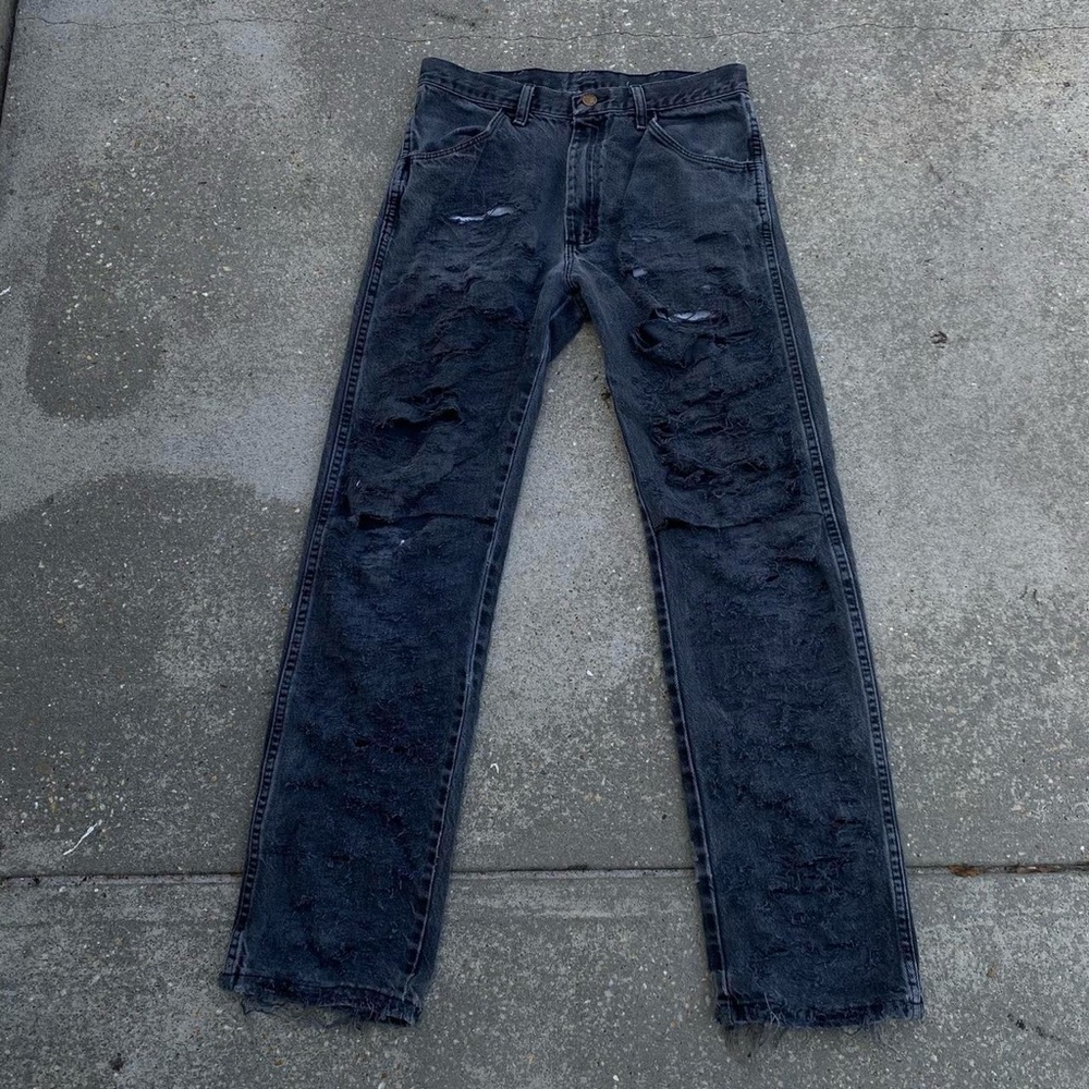 Undercover inspired handmade jeans